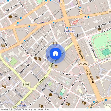 Burwood House, 24 Great Queen Street, London, Greater London, WC2B, Holborn
