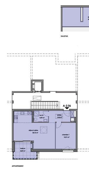 Nice new 2.5-room apartment in a green setting - Photo 1