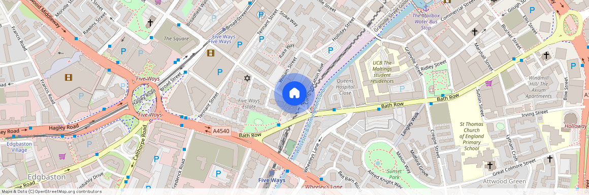 Bishopsgate St, Birmingham B15 1ET, United Kingdom