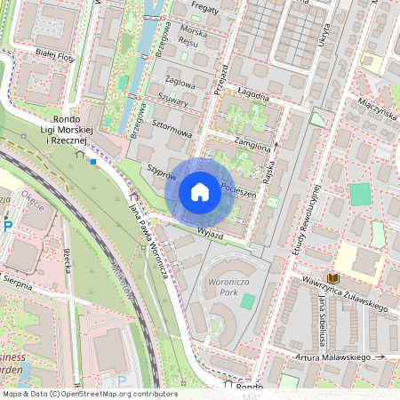 Warszawa, Mokotów, Warszawa, Mokotów, Przejazd