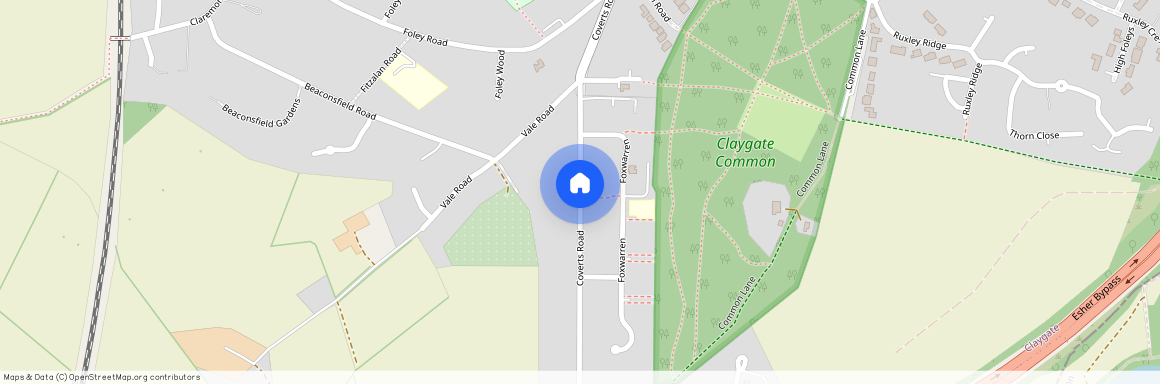 Coverts Road, Esher, KT10