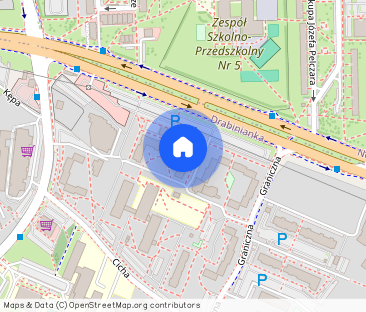 Wynajem 57m2 Graniczna 2 pokoje Balkon - Photo 1