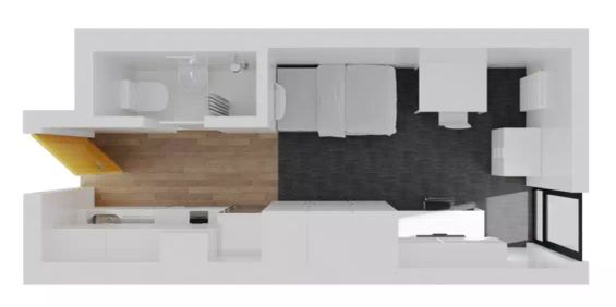 Studio Regular Apartment - Photo 3