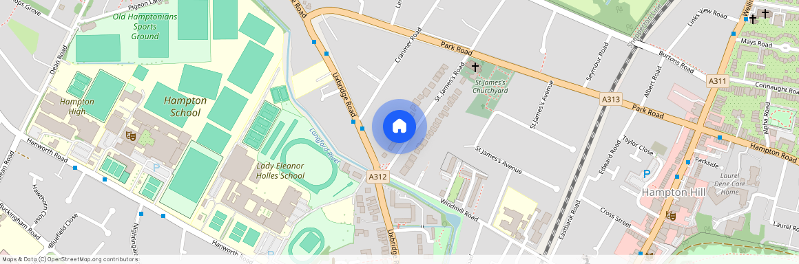 St. James's Road, Hampton Hill, TW12, London