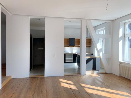 Große Maisonettewohnung mit Dachterrasse und Blick über den Dächern Schwerins - Photo 1