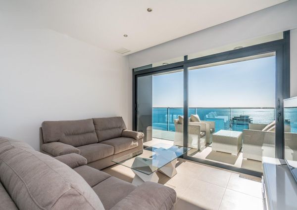 Luxury Apartment Ocean Views Poniente Beach Benidorm Long Term Rental