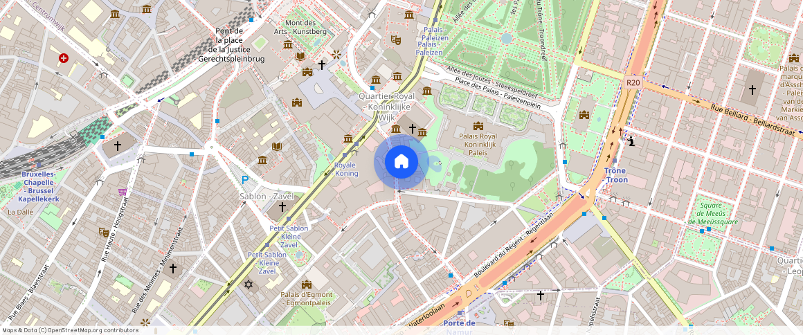 ** Rue de Namur Bruxelles, 1000