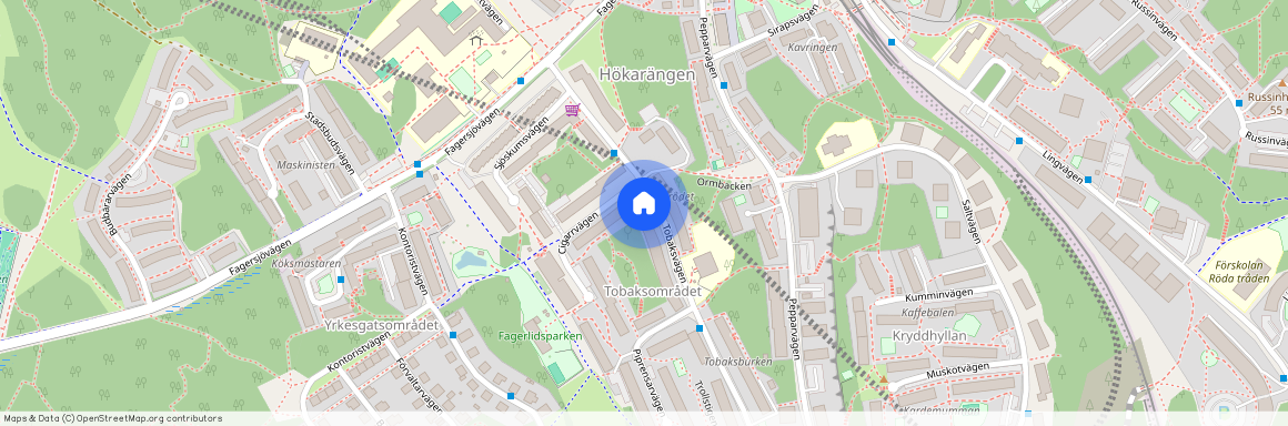 Hökarängen, Stockholm, Tobaksvägen 14