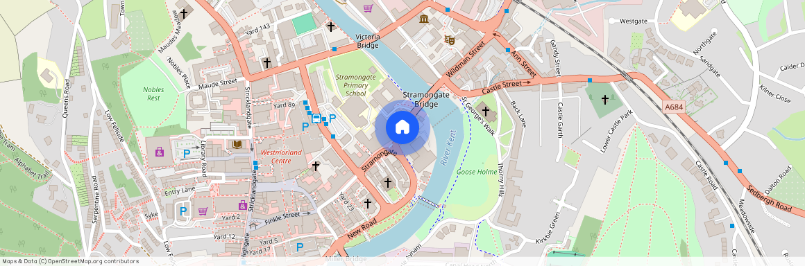 208 Sand Aire House, Stramongate, Kendal