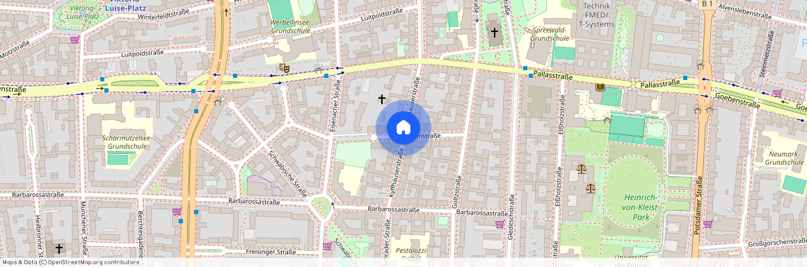 Kyffhäuserstr., Berlin, Schöneberg, 10781