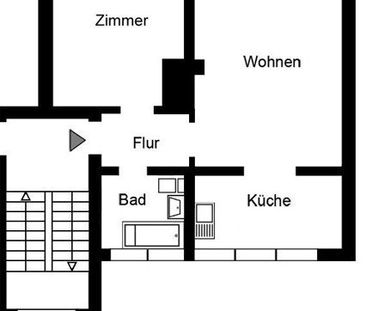 2 Zimmerwohnung in Langenfeld - Foto 5