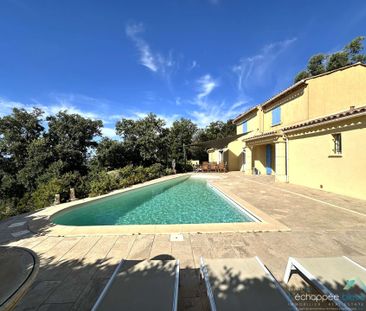 Villa pour 8 personnes avec piscine chauffée et vue mer à La Londe-... - Photo 6