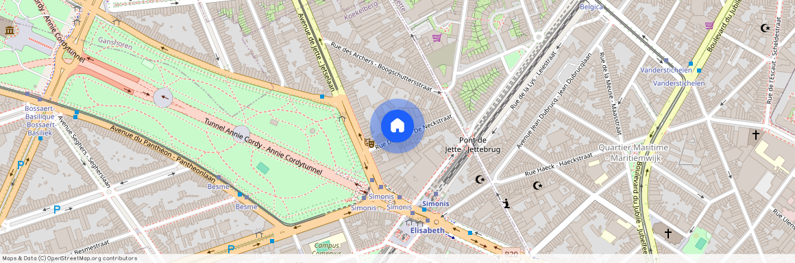 Rue De Neck - De Neckstraat, 22, 28, 1081, Koekelberg