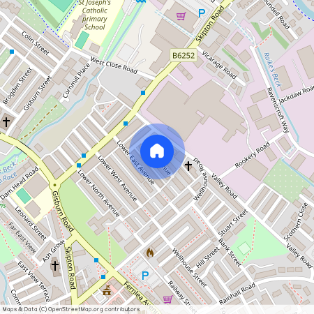 South Avenue, Barnoldswick, Lancashire, UK, BB18