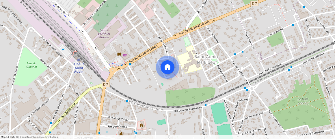 ST AUBIN LES ELBEUF (76410)