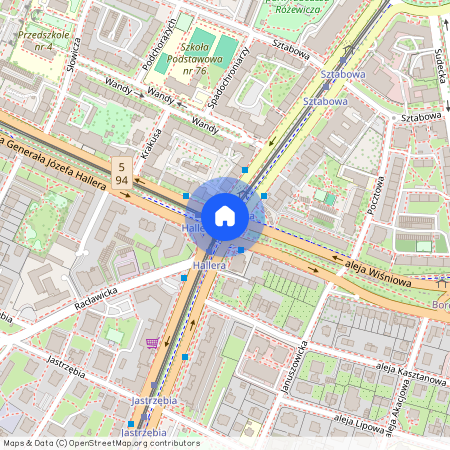 al. gen. Józefa Hallera, Powstańców Śląskich, Krzyki, Wrocław, dolnośląskie