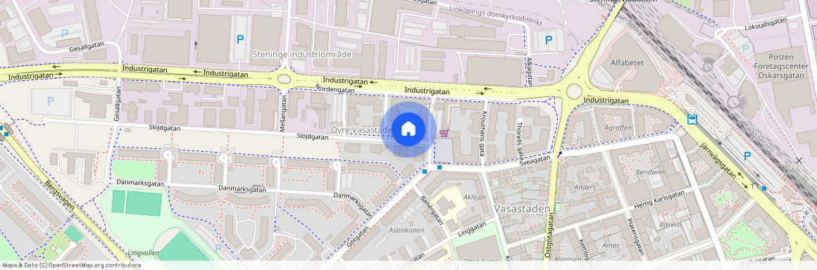 Vasastaden, Linköping, Östergötland, Slöjdgatan 3