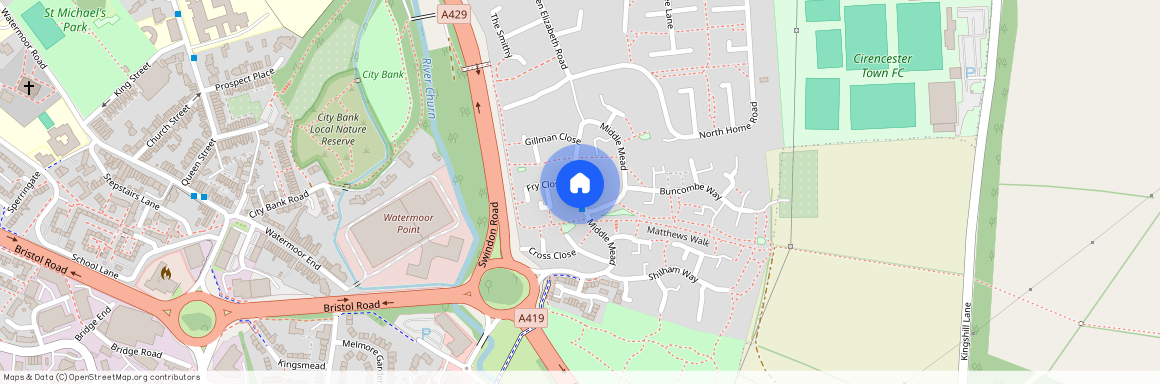 Middle Mead, Cirencester, Glos, GL7