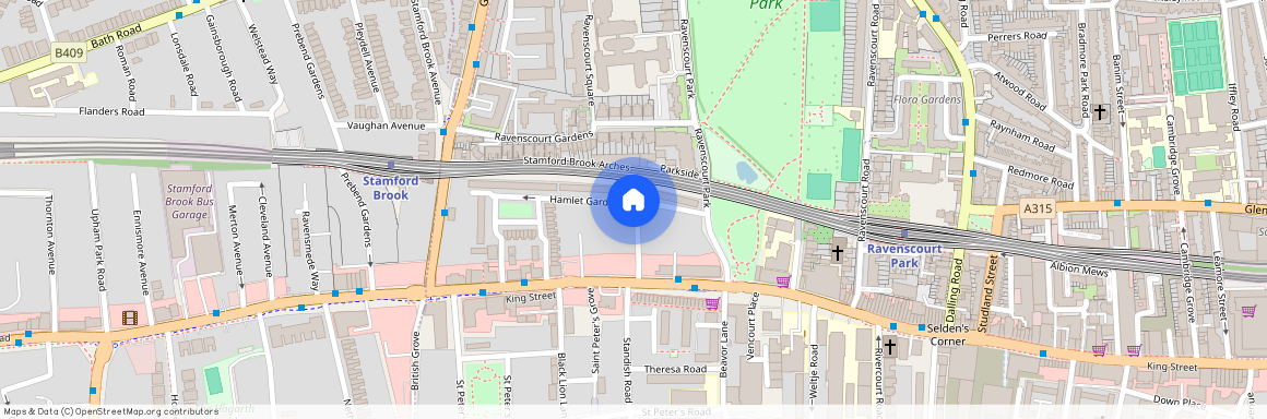 Hamlet Gardens, Hammersmith, London, W6