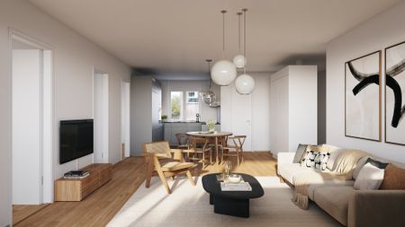 "Einzigartige 3.5-Zimmerwohnung mit Balkon" - Photo 5