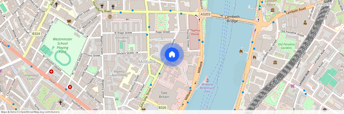 John Islip Street Westminster SW1P