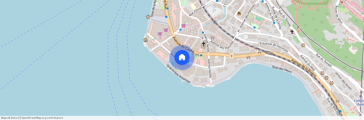 Rue du Théâtre, 1820 Montreux