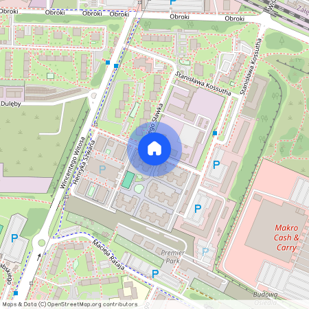 ul. Walerego Sławka, Osiedle Witosa, Katowice, śląskie