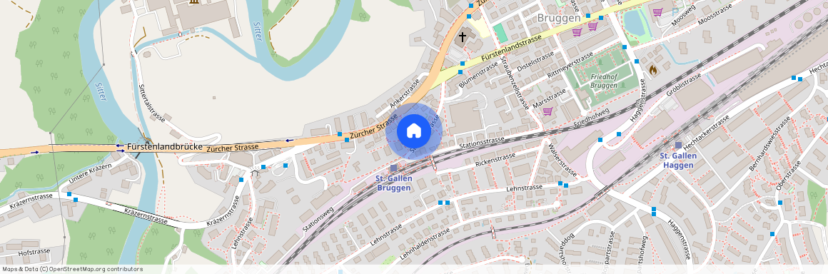 9014, St. Gallen, Stationsstrasse, 16