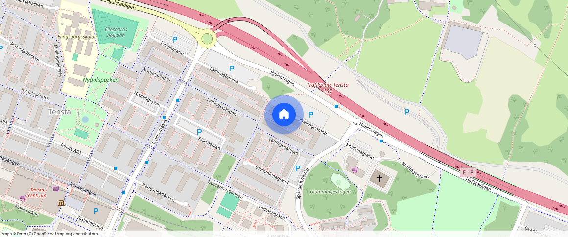 Krällingegränd **, Tensta