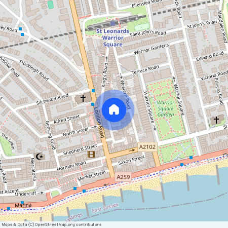 Cross Street, St Leonards, TN37