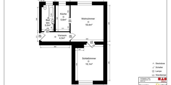 Ab sofort verfügbar – gut geschnittene 2-Zimmer-Wohnung mit Lift in Linz/Kleinmünchen! - Photo 3