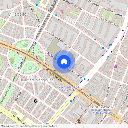 Via Stresa, Milan, Lombardy 20125