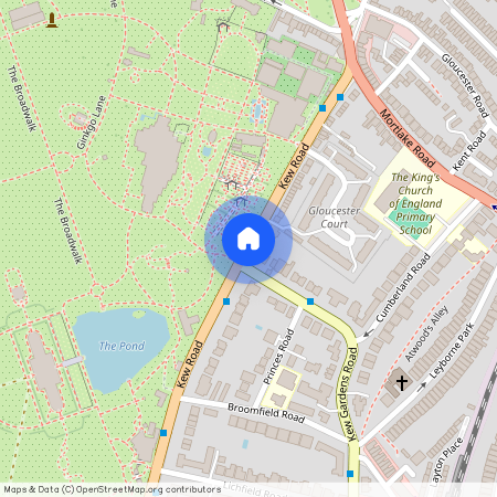 Beaufort Lodge, Kew Road, Kew, Richmond, Surrey TW9