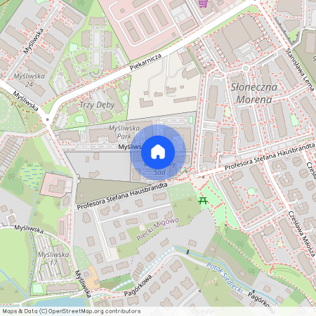 prof. Stefana Hausbrandta, Piecki-Migowo, Gdańsk, pomorskie