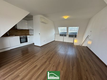 MODERNE MAISONETTE DACHGESCHOSS-WOHNUNG MIT BALKON UND TERRASSE INKL. DAN KÜCHE! - Foto 2