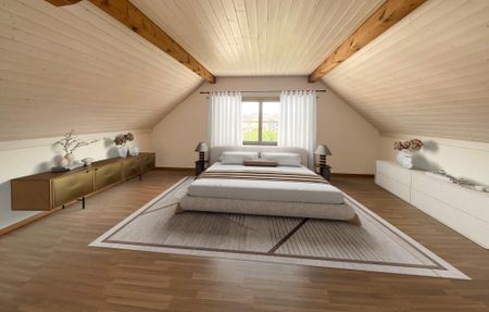 1 month's net rent offered - Unconventional 4.5-room duplex with over 200 m2 - Photo 2