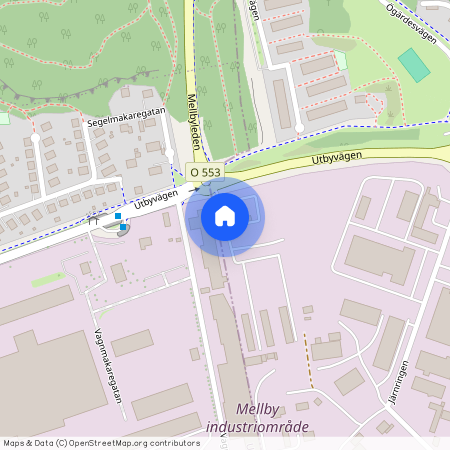 Järngrindsvägen, Partille