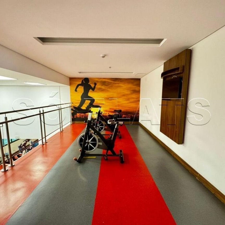 Apartamento Em Brooklin Paulista, São Paulo/sp de 40 m² 1 Quartos Para Locação R$4.580,00/mes - Photo 1