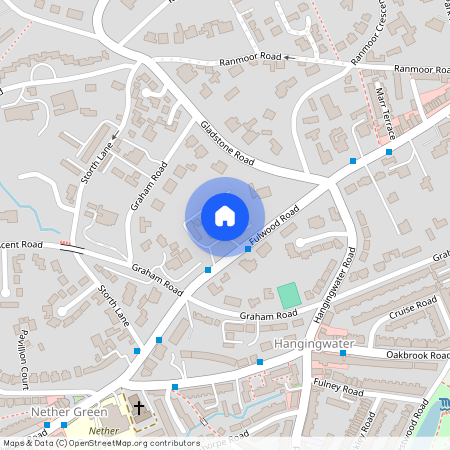 Graham Road, Sheffield, South Yorkshire, UK, S10
