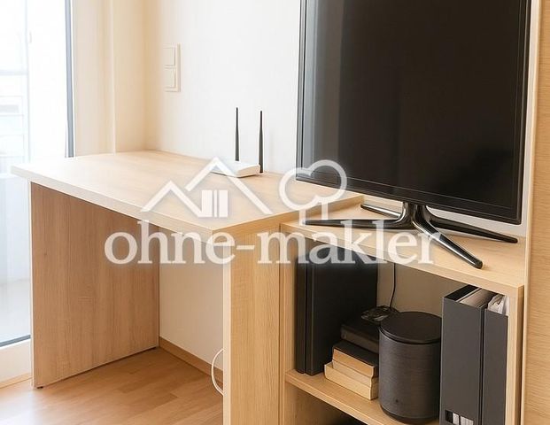 Modernes, helles & möbliertes 1-Zimmer-Apartment für Studierende, Praktikant*innen & Auszubildende - Foto 1