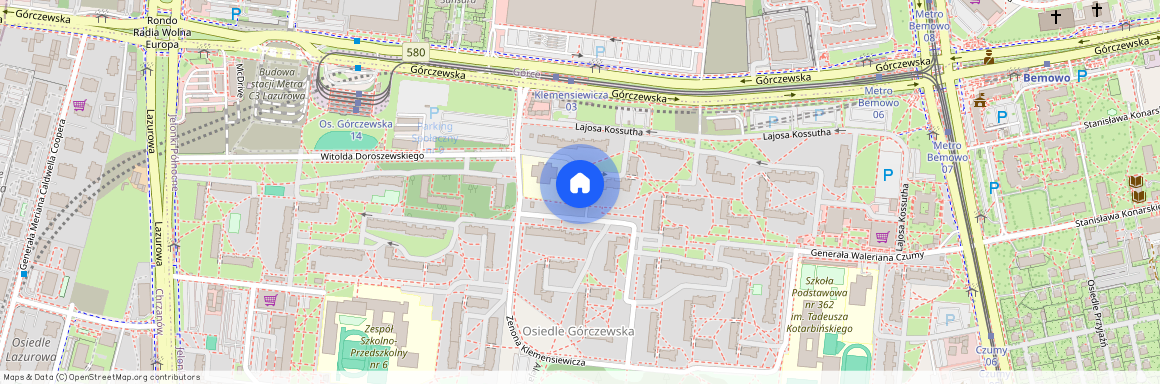 Warszawa Bemowo, gen. Waleriana Czumy