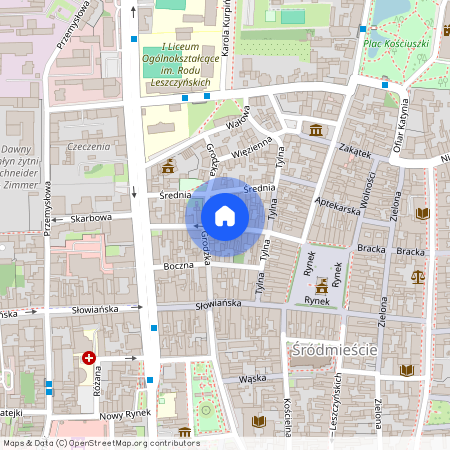 ul. Łaziebna, Leszno, wielkopolskie