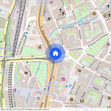 Śródmieście, ks. Jerzego Popiełuszki, Gdańsk