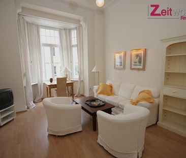 Möblierte 2-Zimmer Jugendstil-Wohnung in Schlossparknähe, mit Erker - Photo 1