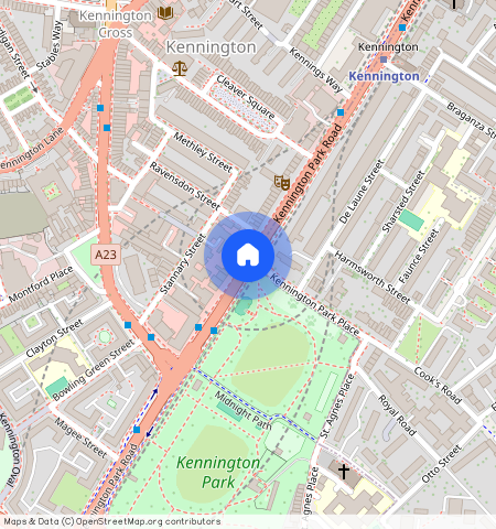 Kennington Park Road, Kennington, SE11, London