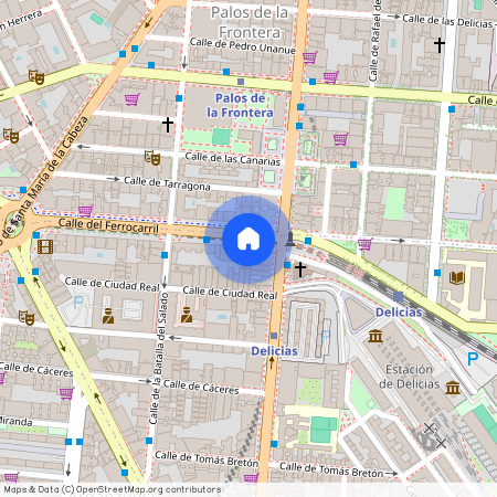 Calle Ferrocarril 3. 28045, Arganzuela, Madrid