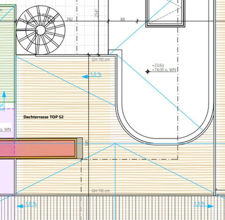 ++FonteFlats++ Fantastischer 4-Zimmer Dachgeschoss-ERSTBEZUG mit großartiger Dachterrasse - Foto 2