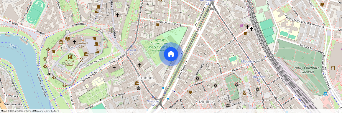 ul. Józefa Dietla, Stradom, Stare Miasto, Kraków, małopolskie