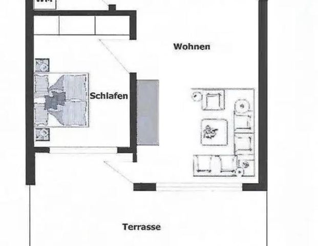 Traumhafte 2-Zi Wohnung m. Terrasse, Vollmöbliert & All-Inclusive - Photo 1