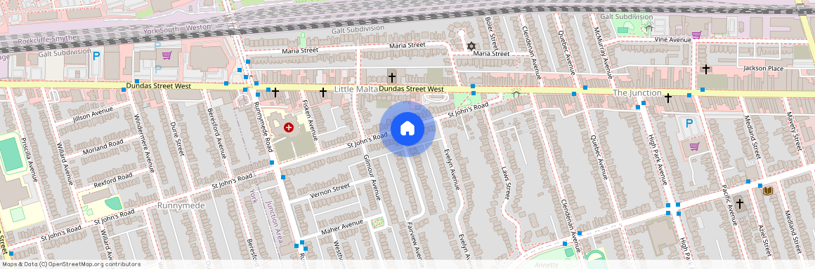 117 St Johns Road Unit# Upper, Toronto